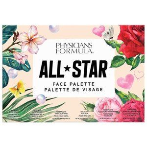 All-Star Face Palette Holiday Gift Set For Women Bronzer, Blush, Powder Makeup